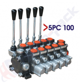 product Supapă de control secțională de 100 litri, 5PC100, cinci bobine, G 3/4" , bobină centrală deschisă thumb