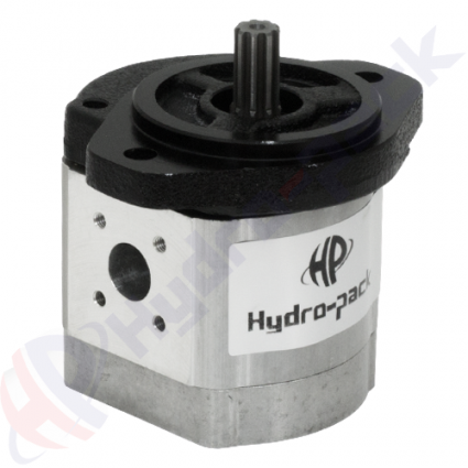 product Group 20 Hydraulic Gear Pump, 11 cc/rev, clockwise , front SAE-A 2 bolt flange , 9 teeth splined SAE shaft , 20C11X468 image thumb