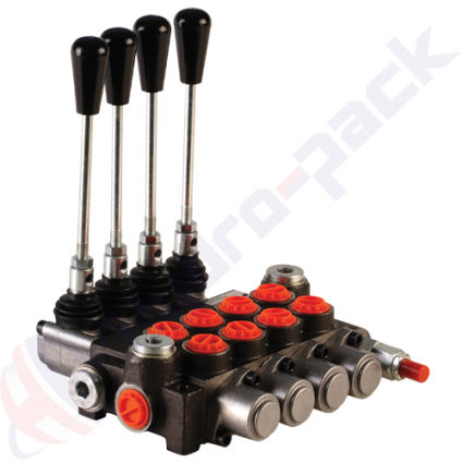 product 40 литра Моноблок управляващ клапан, 4P40 , четири макари , G 3/8" , open center макара image thumb