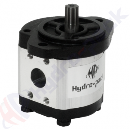 product Група 20 Хидравлична зъбна помпа, 28 cc/rev, по посока на часовниковата стрелка , фланец SAE-A с резба с 2 отвора , шлицев вал SAE с 10 зъба   , 20C28X464 image thumb
