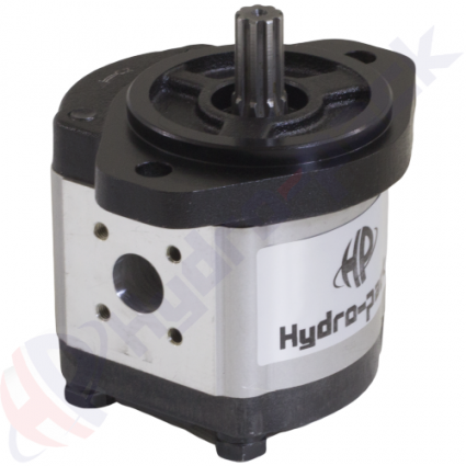 product Group 20 Hydraulic Gear Pump, 11 cc/rev, clockwise , SAE-A 2 bolt flange , 9 teeth splined SAE shaft , 20C11X104 image thumb